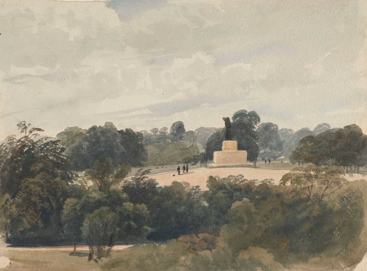 Socha Achilla, Hyde Park, Londýn od Peter DeWint