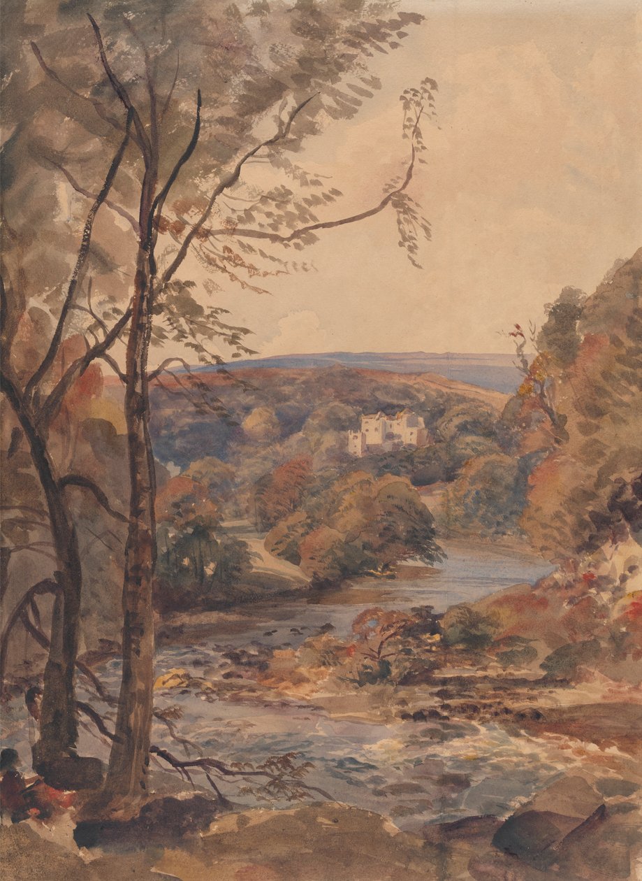 Barden Tower, Yorkshire od Peter DeWint