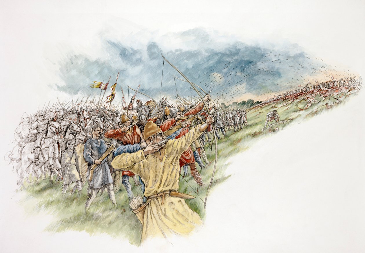 Bitva u Hastings, 1066, c1990-2010 od Peter Dunn