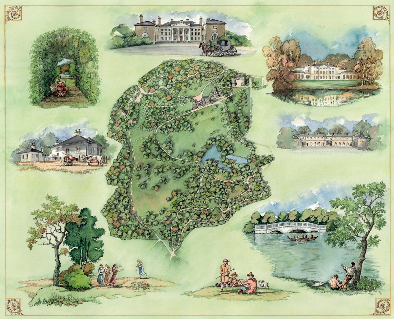 Kenwoodův dům a pozemky, c17. století, c1990-2010 od Peter Dunn