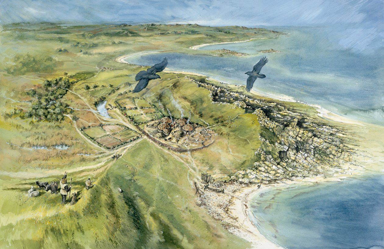 Nornour, Isles of Scilly, 500 př.nl, c 1990-2010 od Peter Dunn