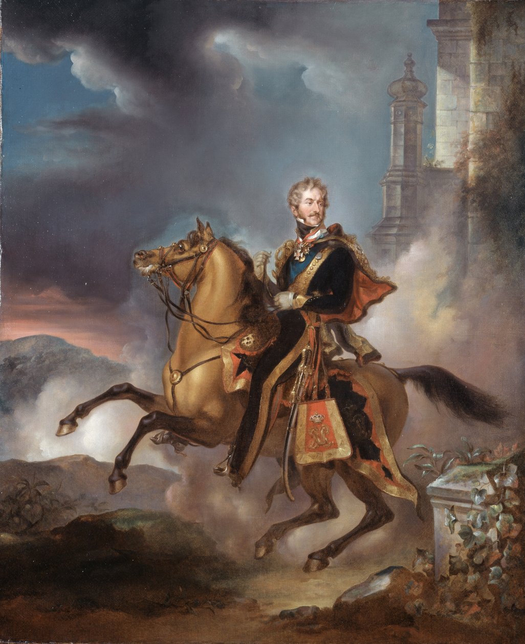 Generálporučík Henry William Paget (1768-1854) kolem roku 1815 od Peter Eduard Stroehling