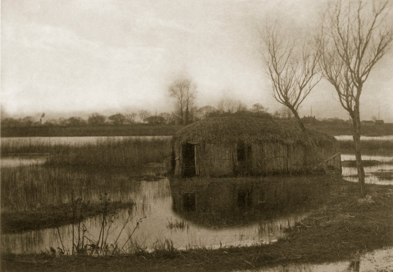 Domov, život a krajina na Norfolk Broads, c.1886 od Peter Emerson und Thomas Goodall