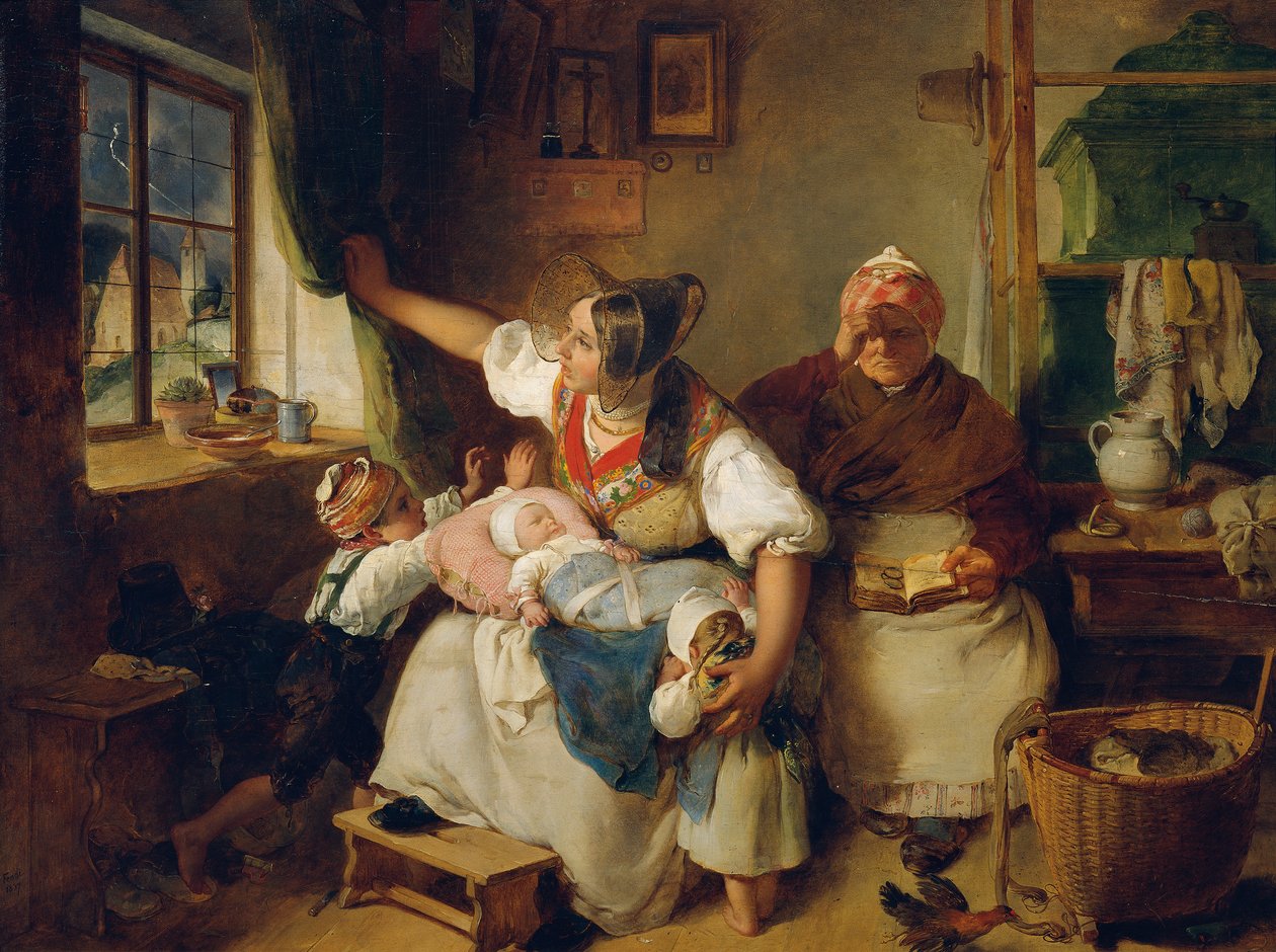 Bouře od Peter Fendi
