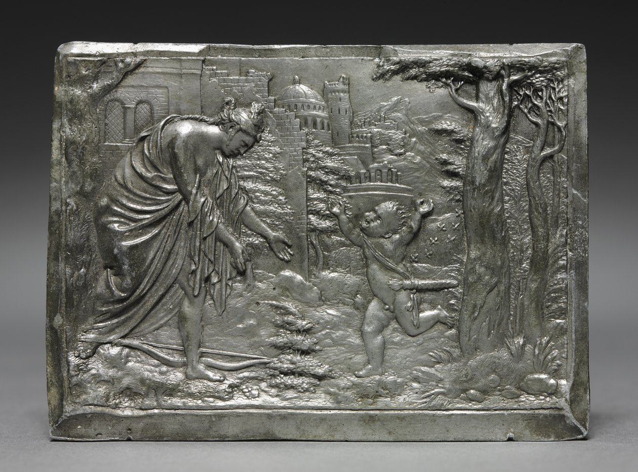 Amor si stěžuje Venuši, c. 1540-1546. od Peter Flötner
