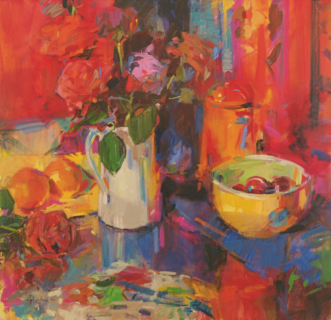 Candy Roses od Peter Graham (Contemporary)