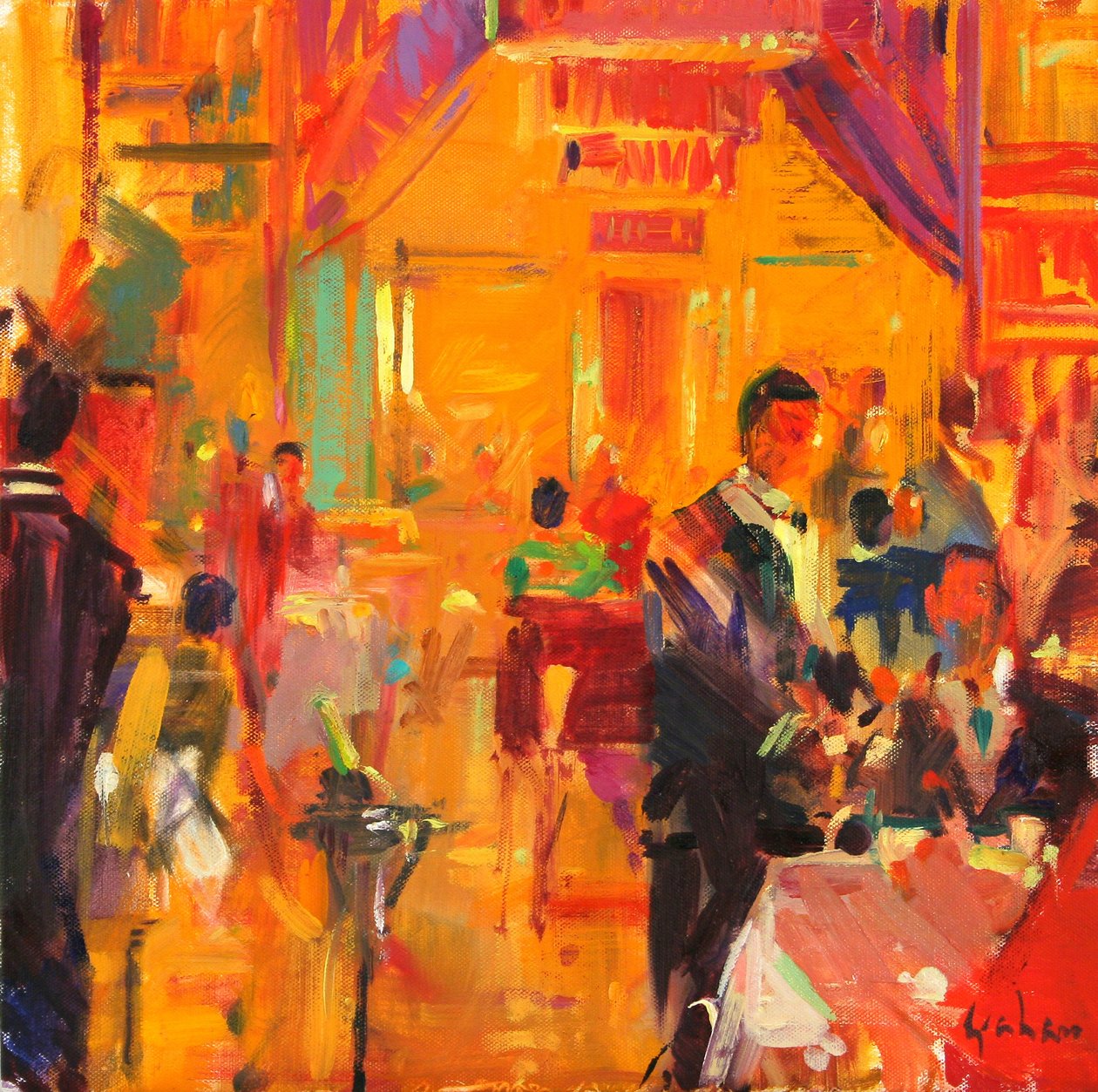 Claridges, 2011 od Peter Graham (Contemporary)