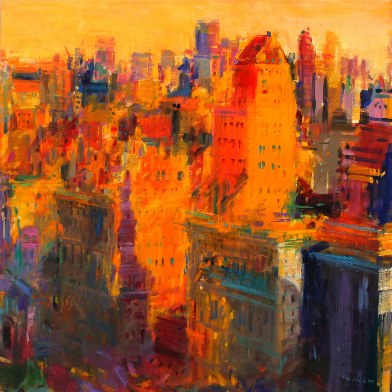 Manhattan, 2011 od Peter Graham (Contemporary)