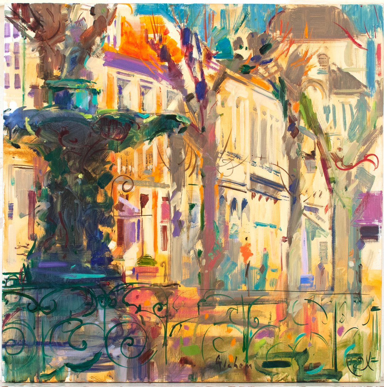 Montreuil-sur-Mer od Peter Graham (Contemporary)
