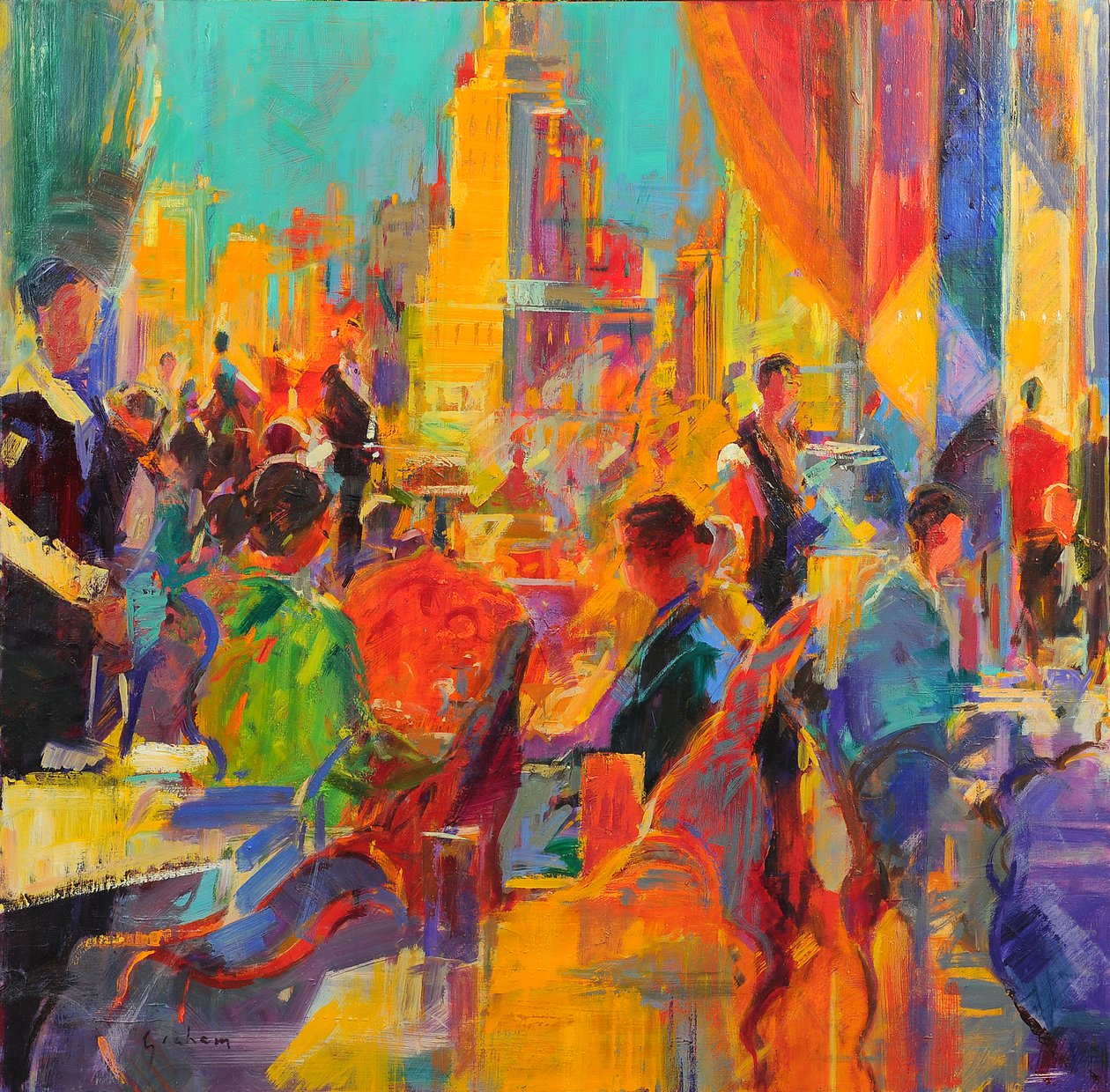 Helmsley Park Lane, New York od Peter Graham (Contemporary)