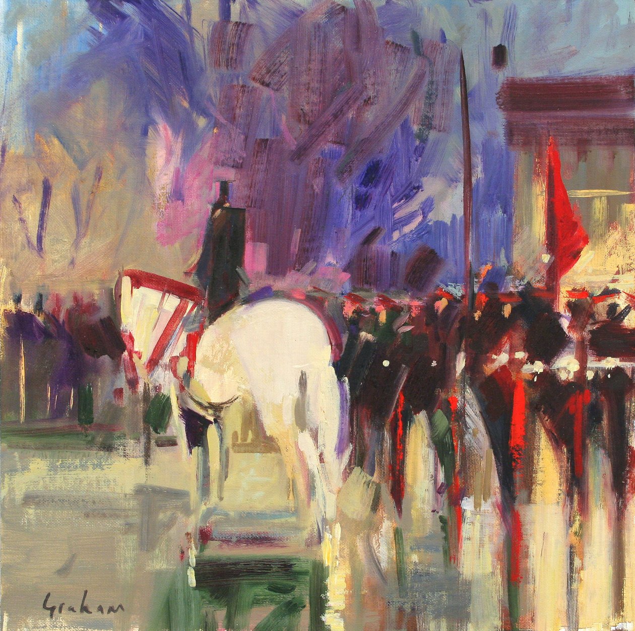 Válečný kůň, Sandhurst od Peter Graham (Contemporary)