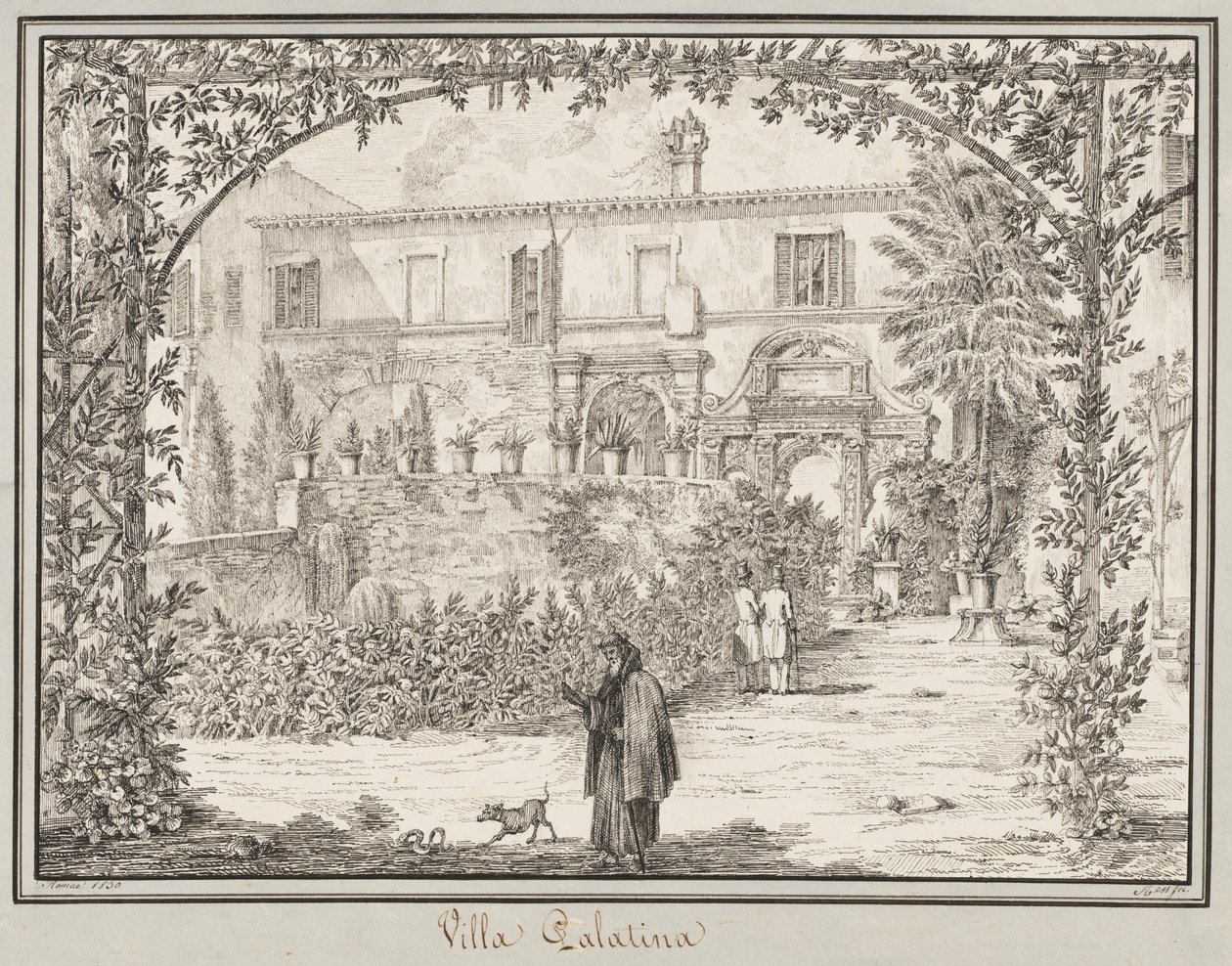 Palatinská vila od Peter Heinrich Lambert von Hess