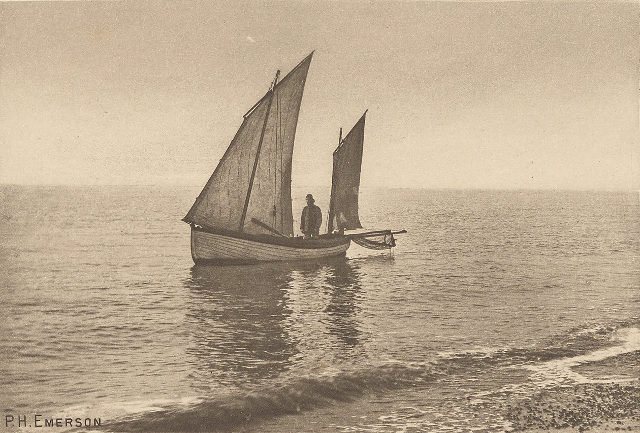 Mlhavé ráno na Severním moři od Peter Henry Emerson