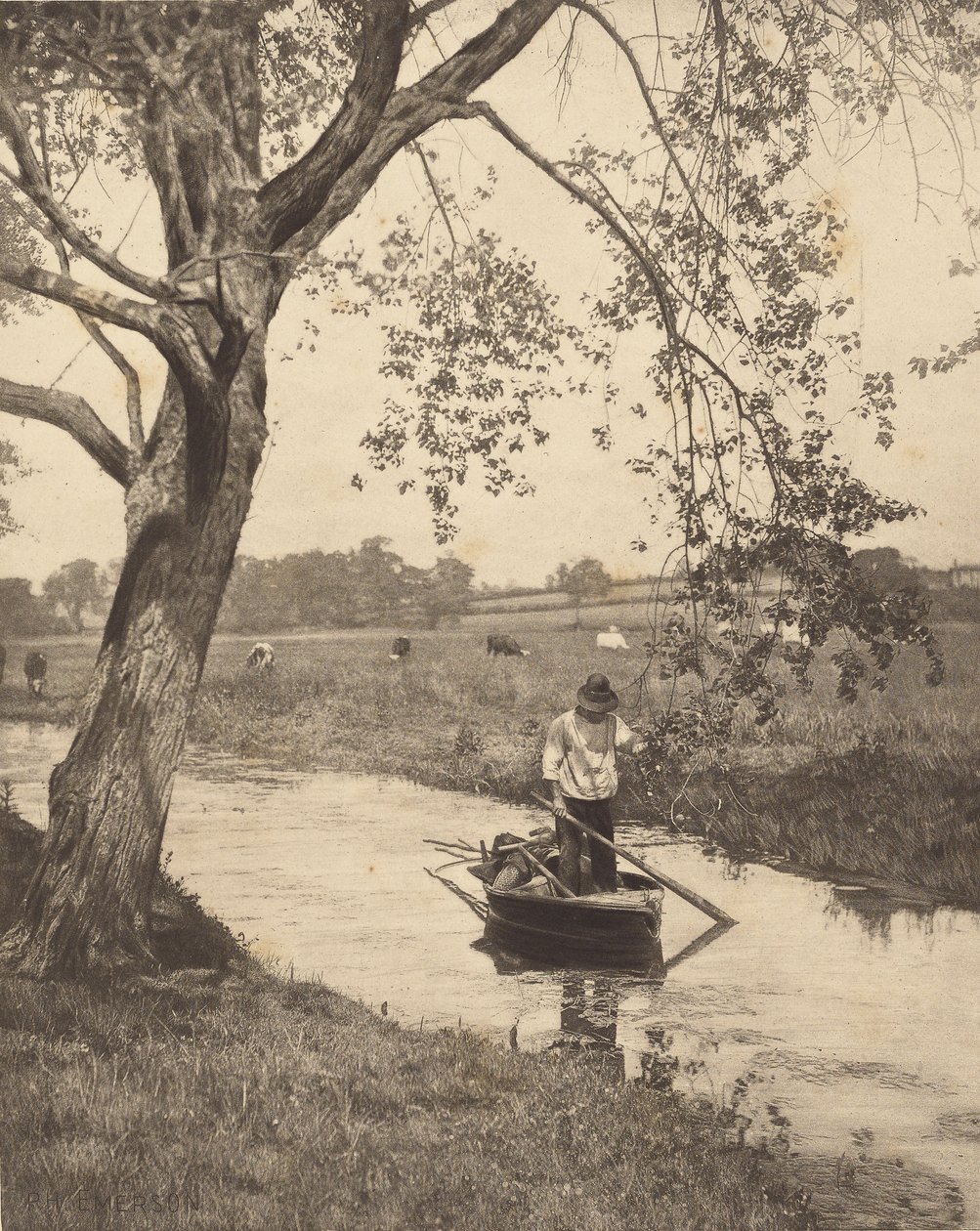 Příkop v Suffolku od Peter Henry Emerson