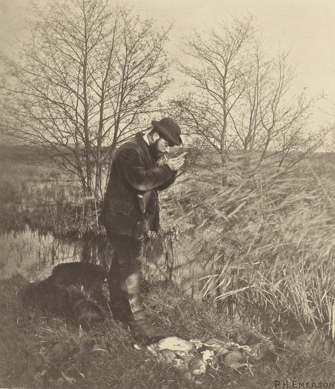 V utajeném koutě. [Norfolk.] od Peter Henry Emerson