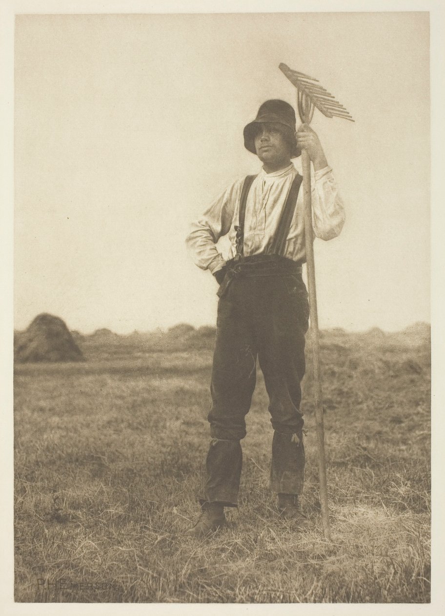 Stroj na seno s hráběmi (Norfolk) od Peter Henry Emerson