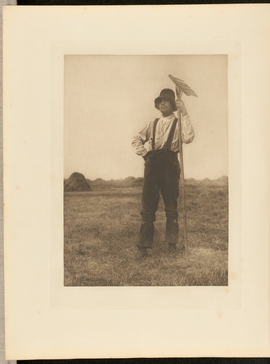 Haymaker s hráběmi. [Norfolk.] od Peter Henry Emerson