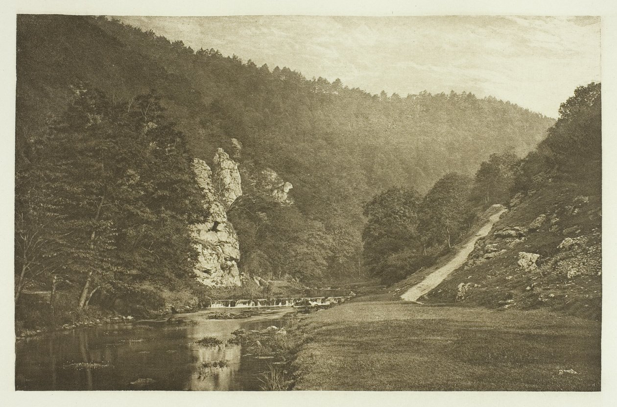 V Dove Dale od Peter Henry Emerson