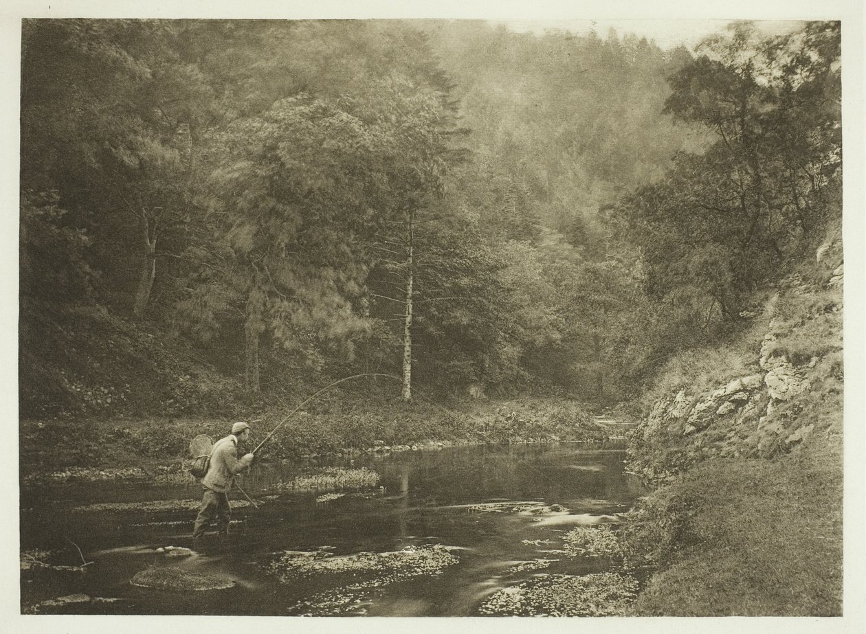 V Dove Dale. "Habet!" od Peter Henry Emerson