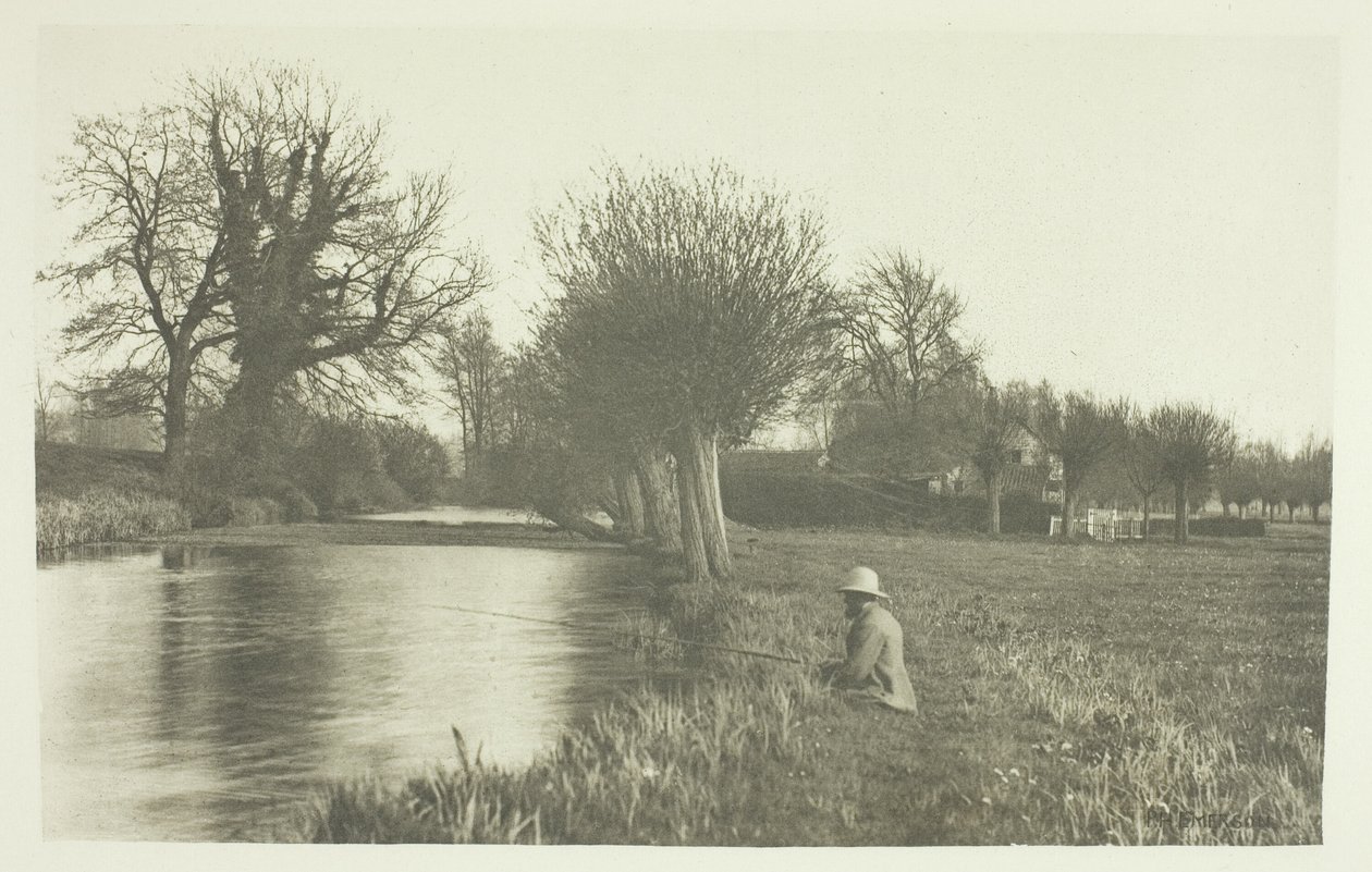 Chata správce, Amwell Magna Fishery od Peter Henry Emerson