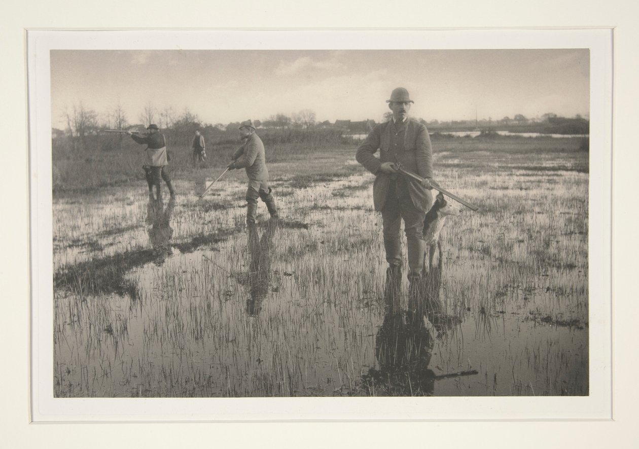 Muži loví v bažině od Peter Henry Emerson