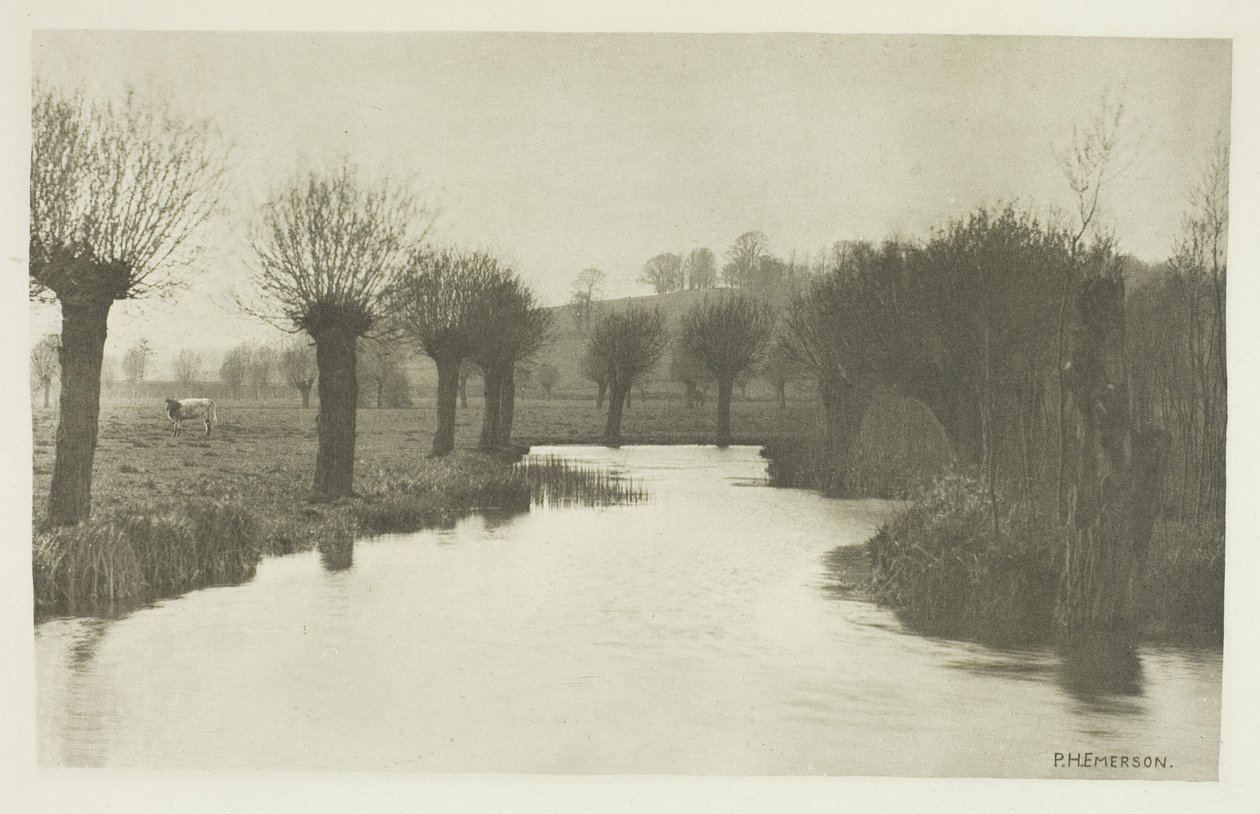 Ústí řeky Ash od Peter Henry Emerson