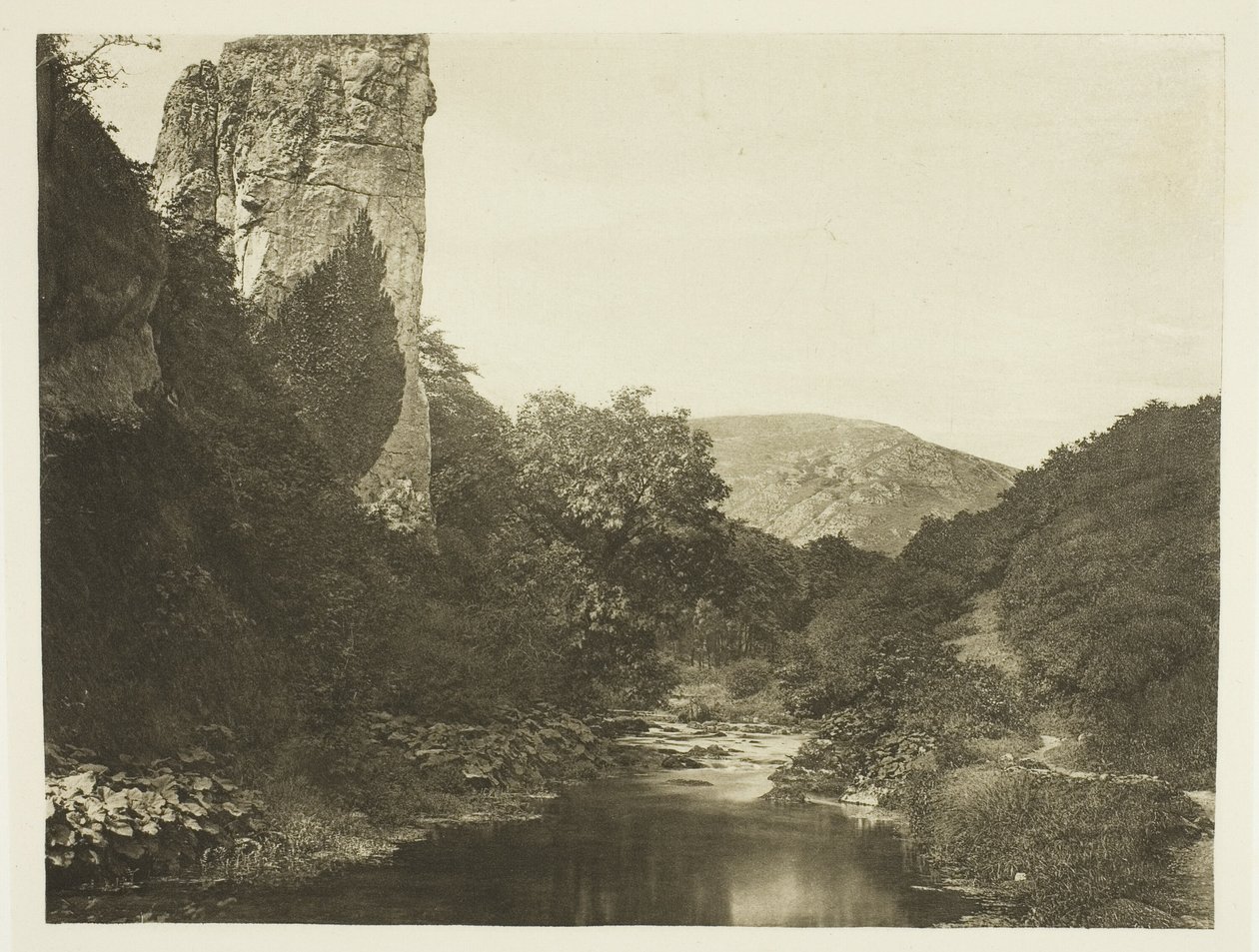 "Pickering Tor," Dove Dale od Peter Henry Emerson