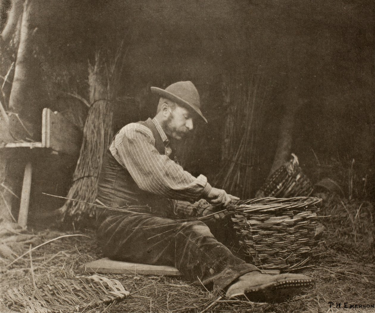 Košíkář od Peter Henry Emerson