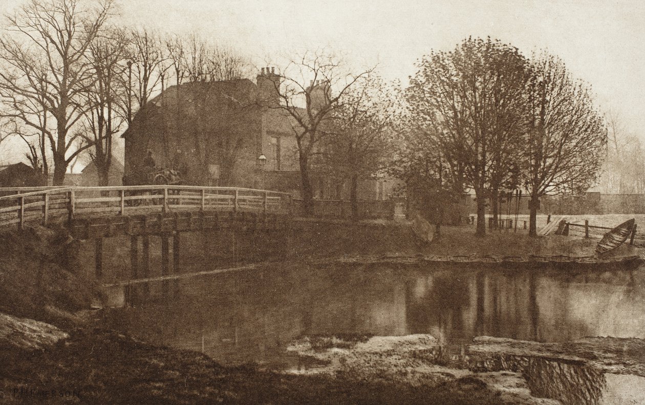 Hostinec U přívozu, Tottenham od Peter Henry Emerson