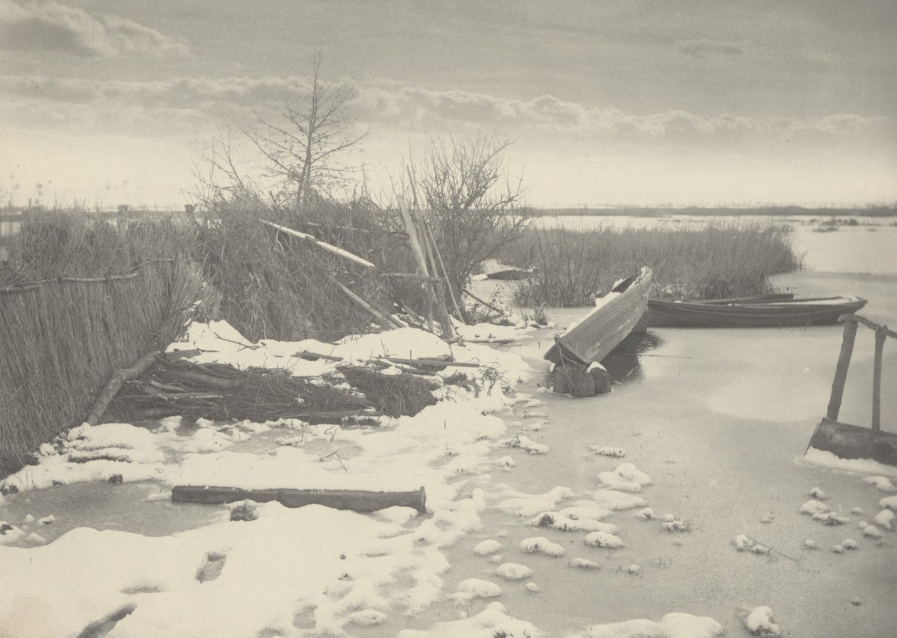 První mráz,1886 (foto) od Peter Henry Emerson