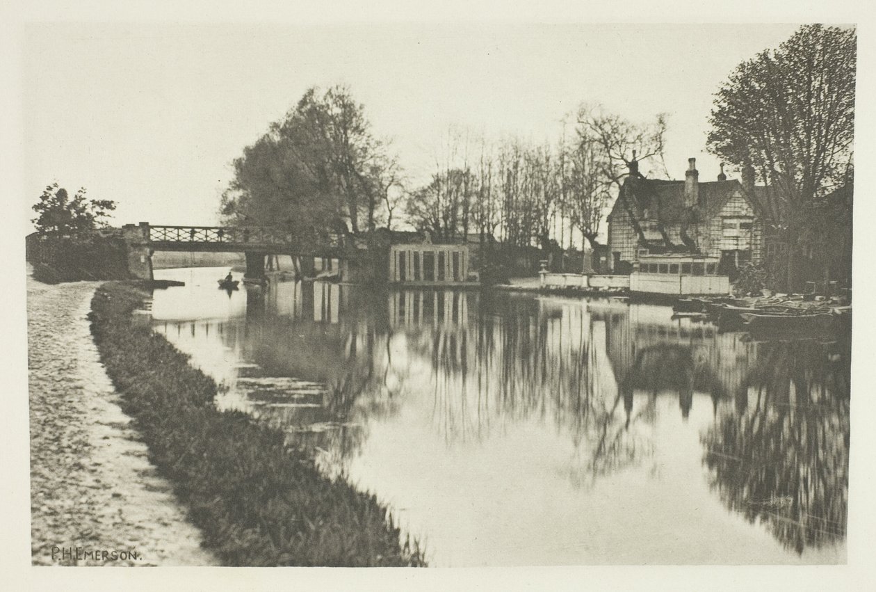 Hostinec The Old Rye House od Peter Henry Emerson