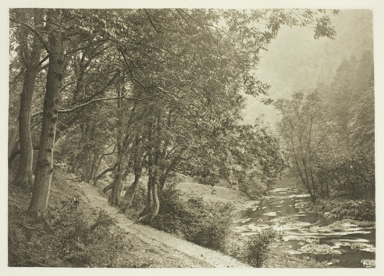 Stezka přes první údolí, Dove Dale od Peter Henry Emerson