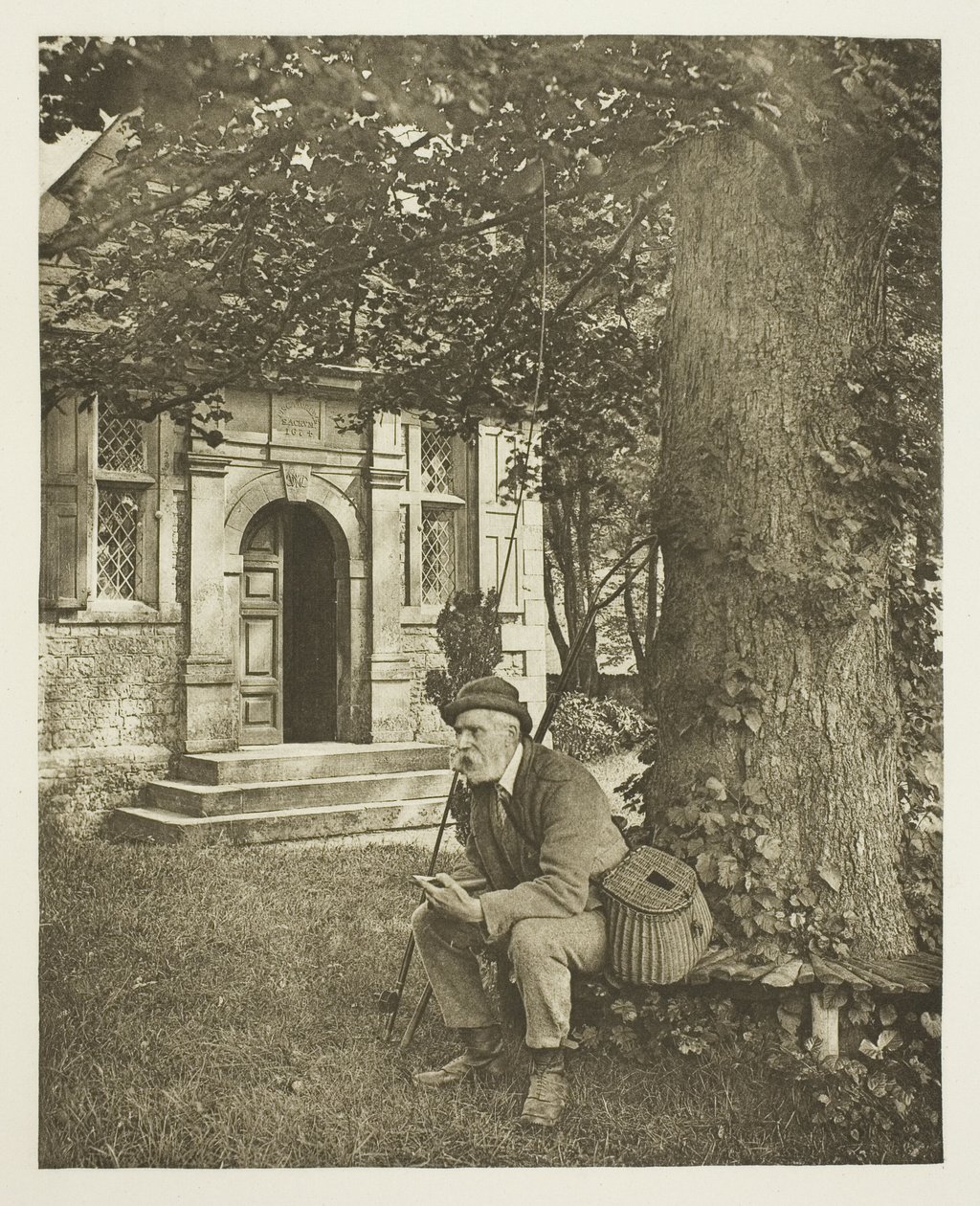 Rybářský dům Waltona a Cottona (The Doorway) od Peter Henry Emerson