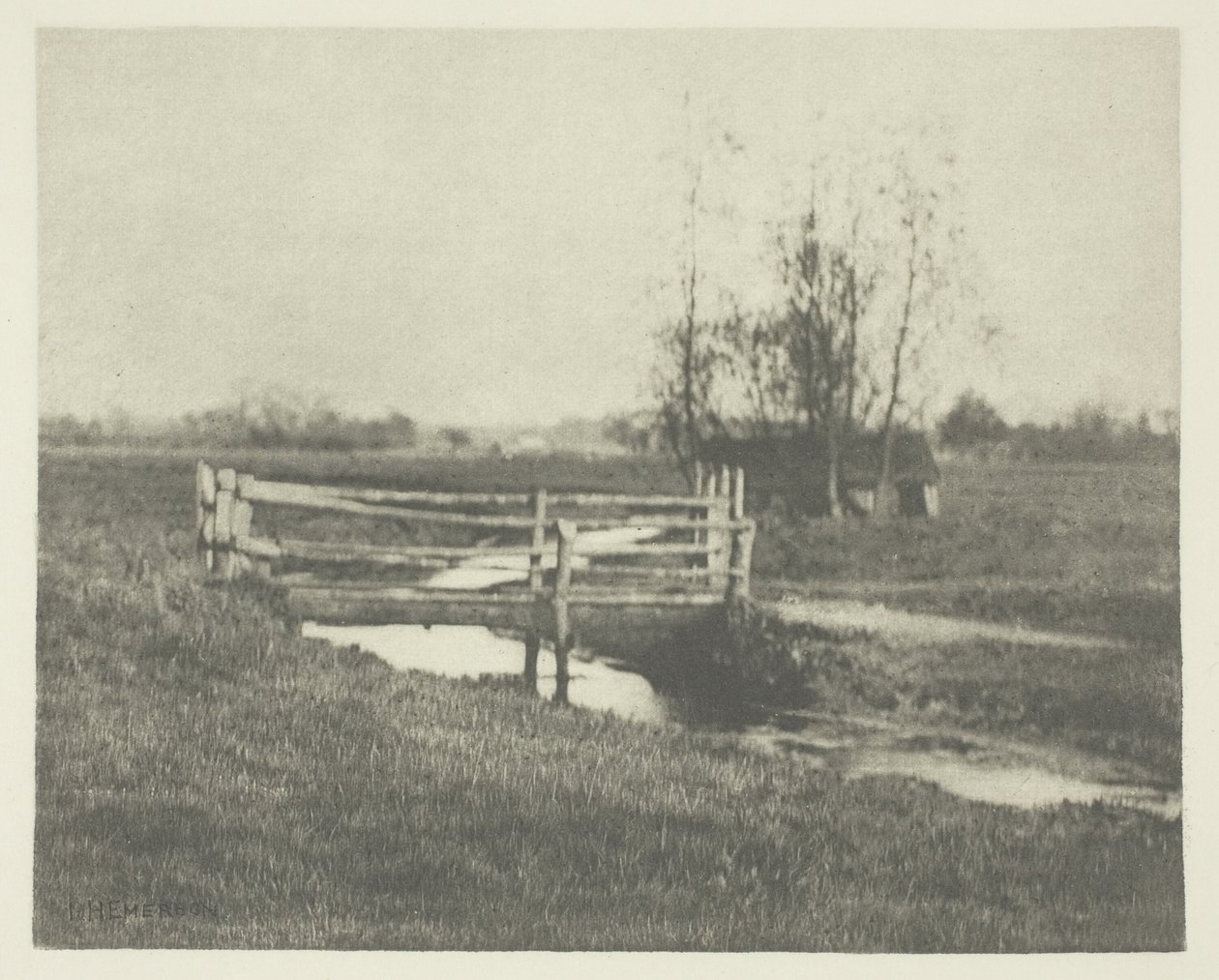 Where Winds the Dike (Norfolk) od Peter Henry Emerson