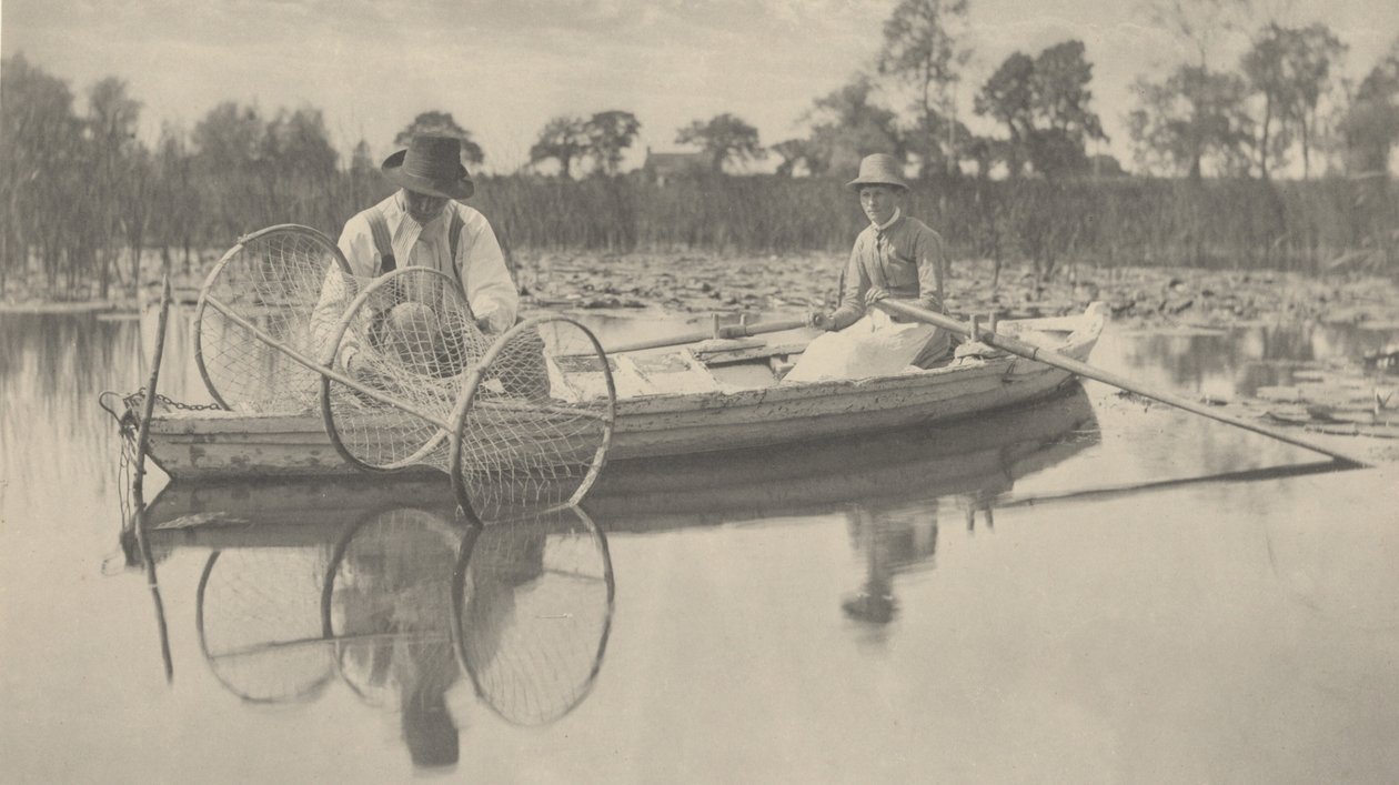 Nastavení sítě Bow-Net od Peter Henry Emerson and T.F. Goodall