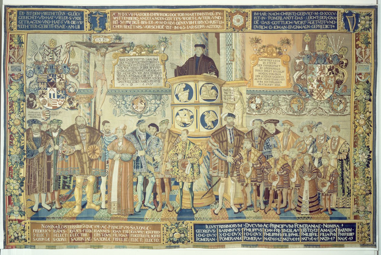 Croy Tapestry, 1554 (tapisérie) od Peter Heymann