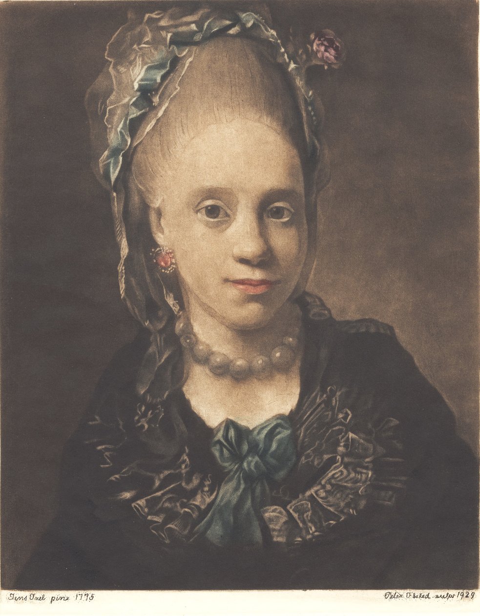 Portrét dámy od Peter Vilhelm Ilsted