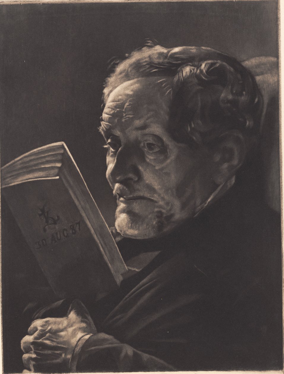Vedoucí lékař C. V. Zahrtmann od Peter Vilhelm Ilsted