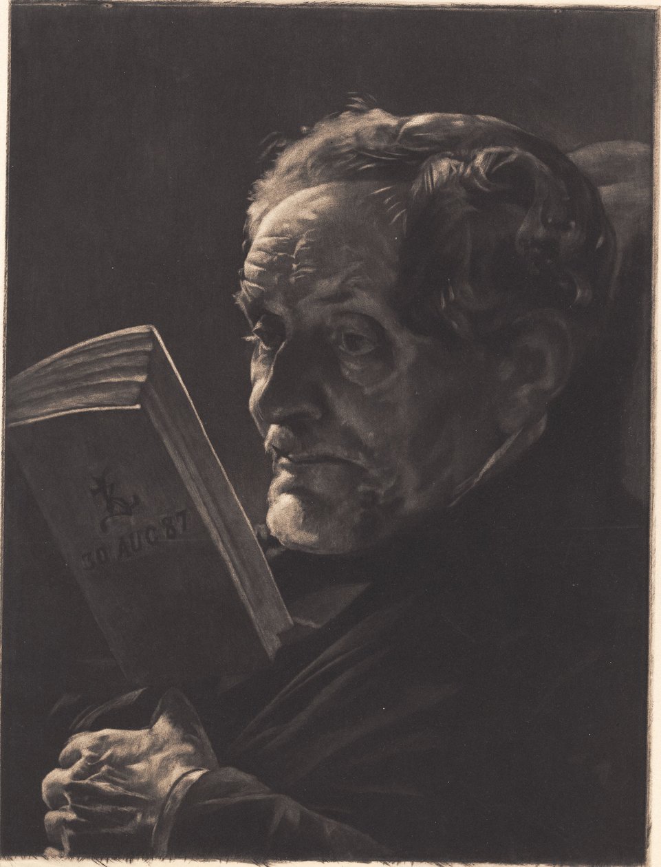 Vedoucí lékař C. V. Zahrtmann od Peter Vilhelm Ilsted