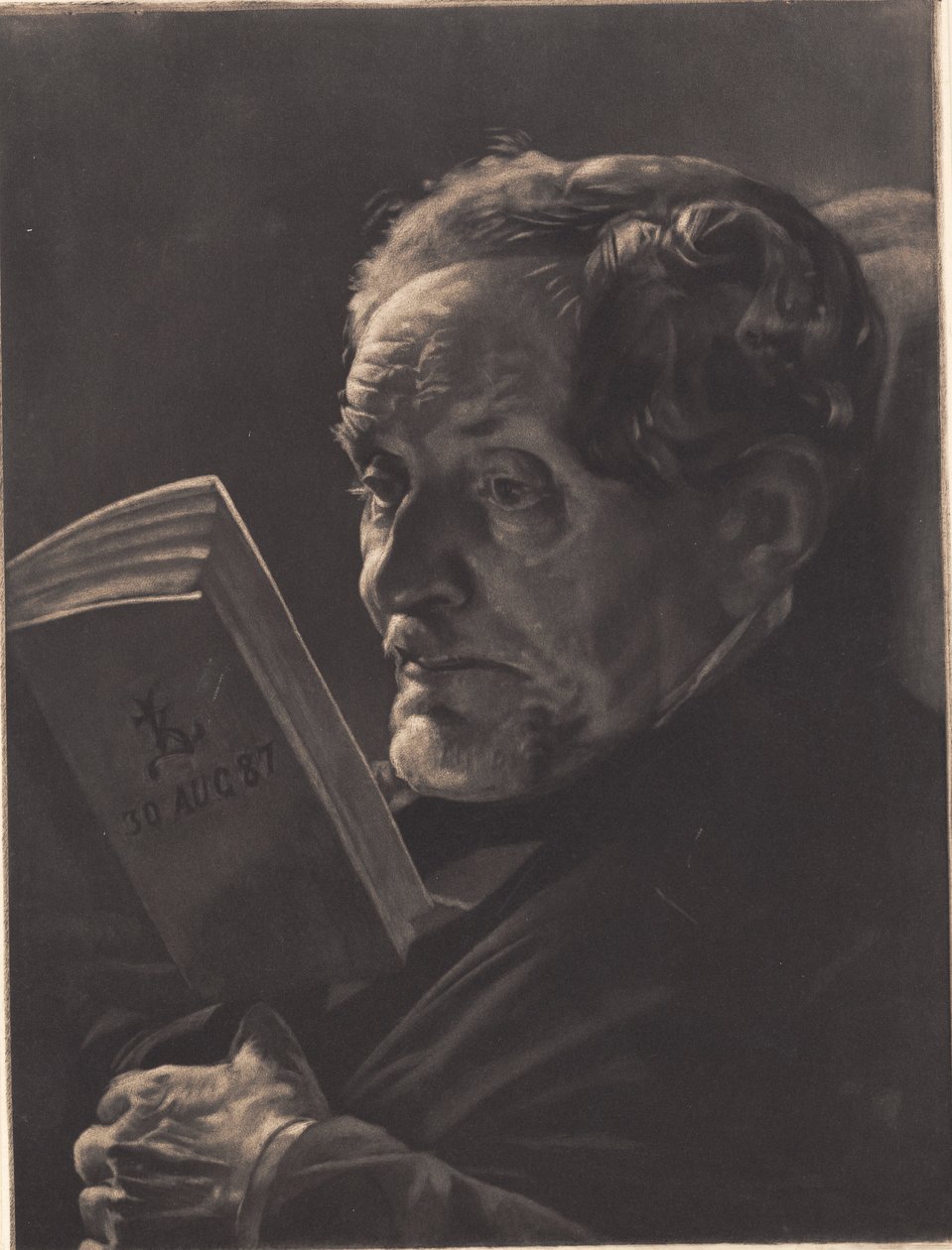 Vedoucí lékař C. V. Zahrtmann od Peter Vilhelm Ilsted