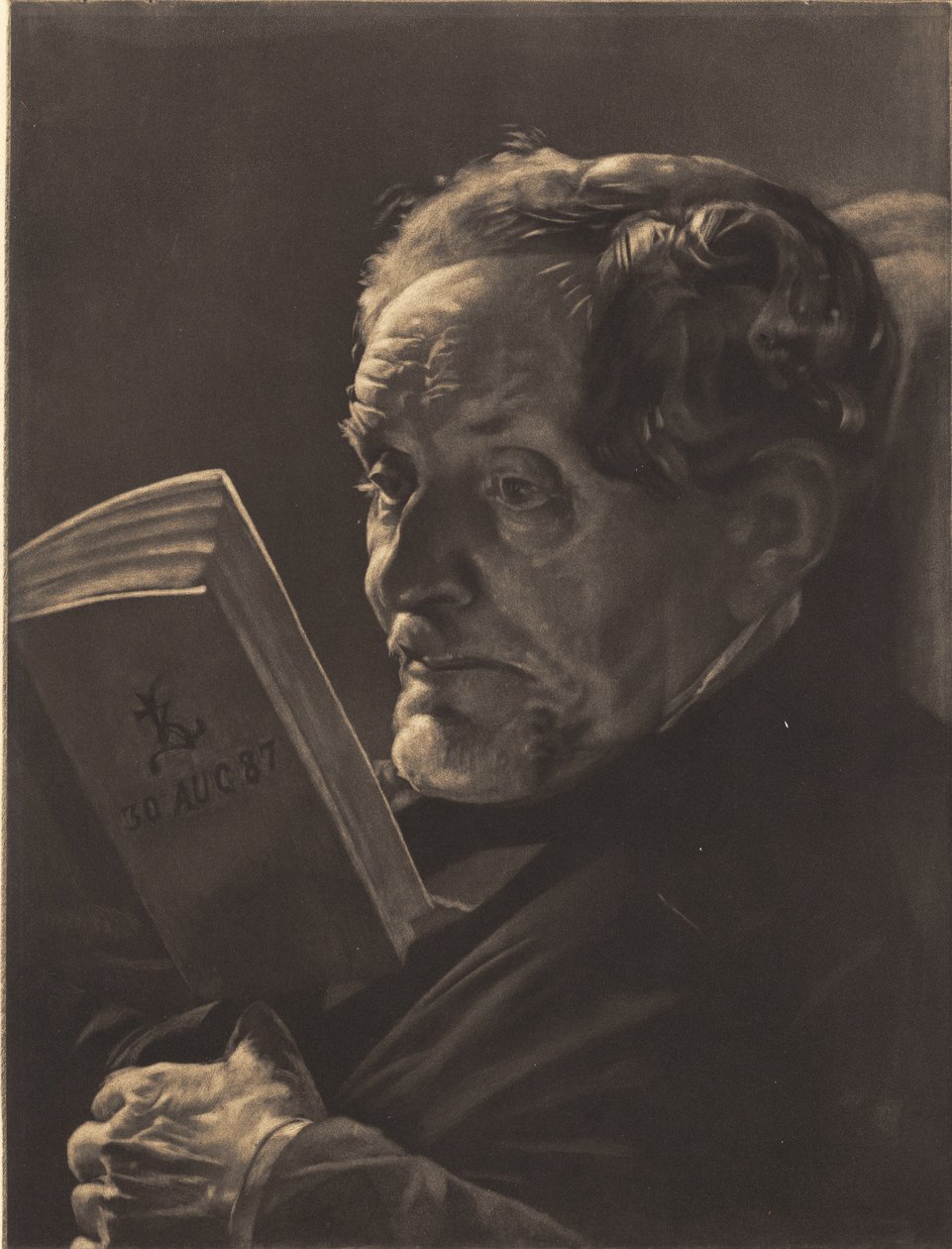 Vedoucí lékař C. V. Zahrtmann od Peter Vilhelm Ilsted