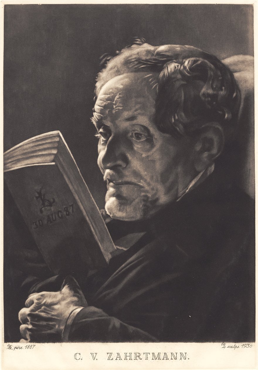 Vedoucí lékař C. V. Zahrtmann od Peter Vilhelm Ilsted