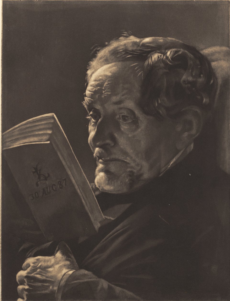 Vedoucí lékař C. V. Zahrtmann od Peter Vilhelm Ilsted