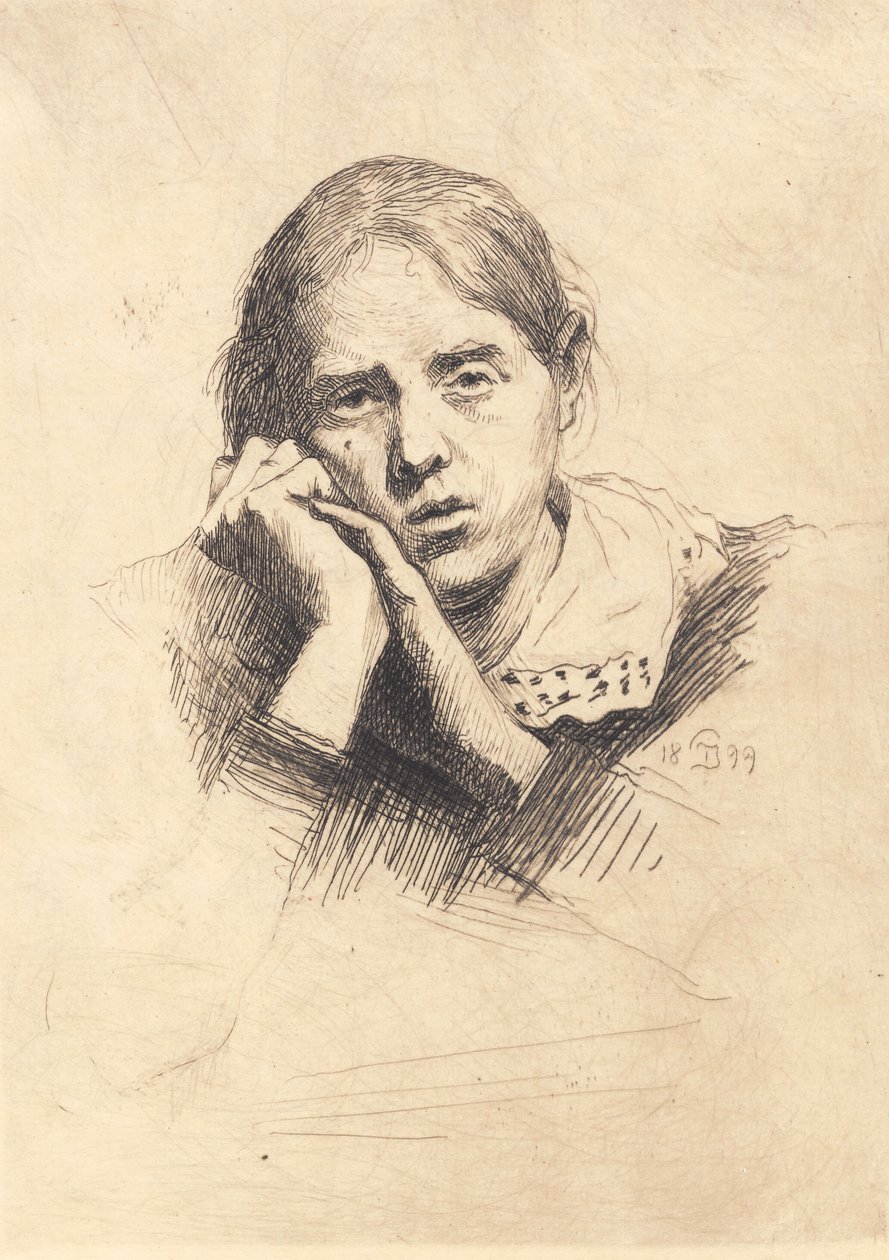Portrét mé ženy od Peter Vilhelm Ilsted