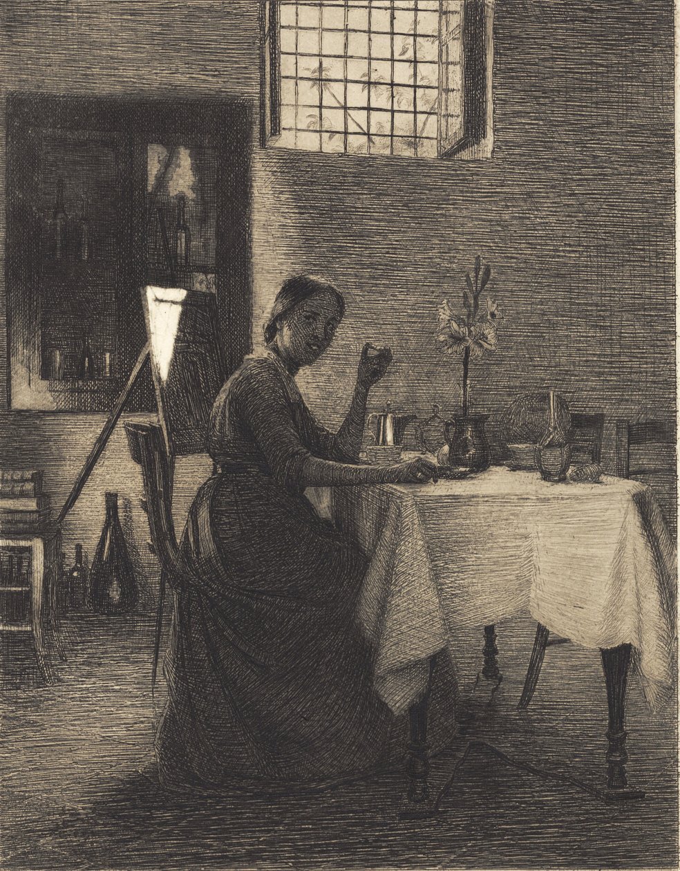 U ranní kávy od Peter Vilhelm Ilsted