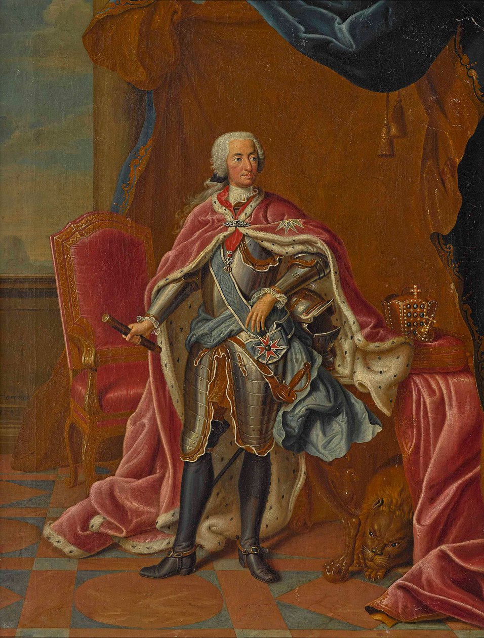 Portrét Karla VII., císaře Svaté říše římské 1697-1745, 1743. od Peter Jacob Horemans