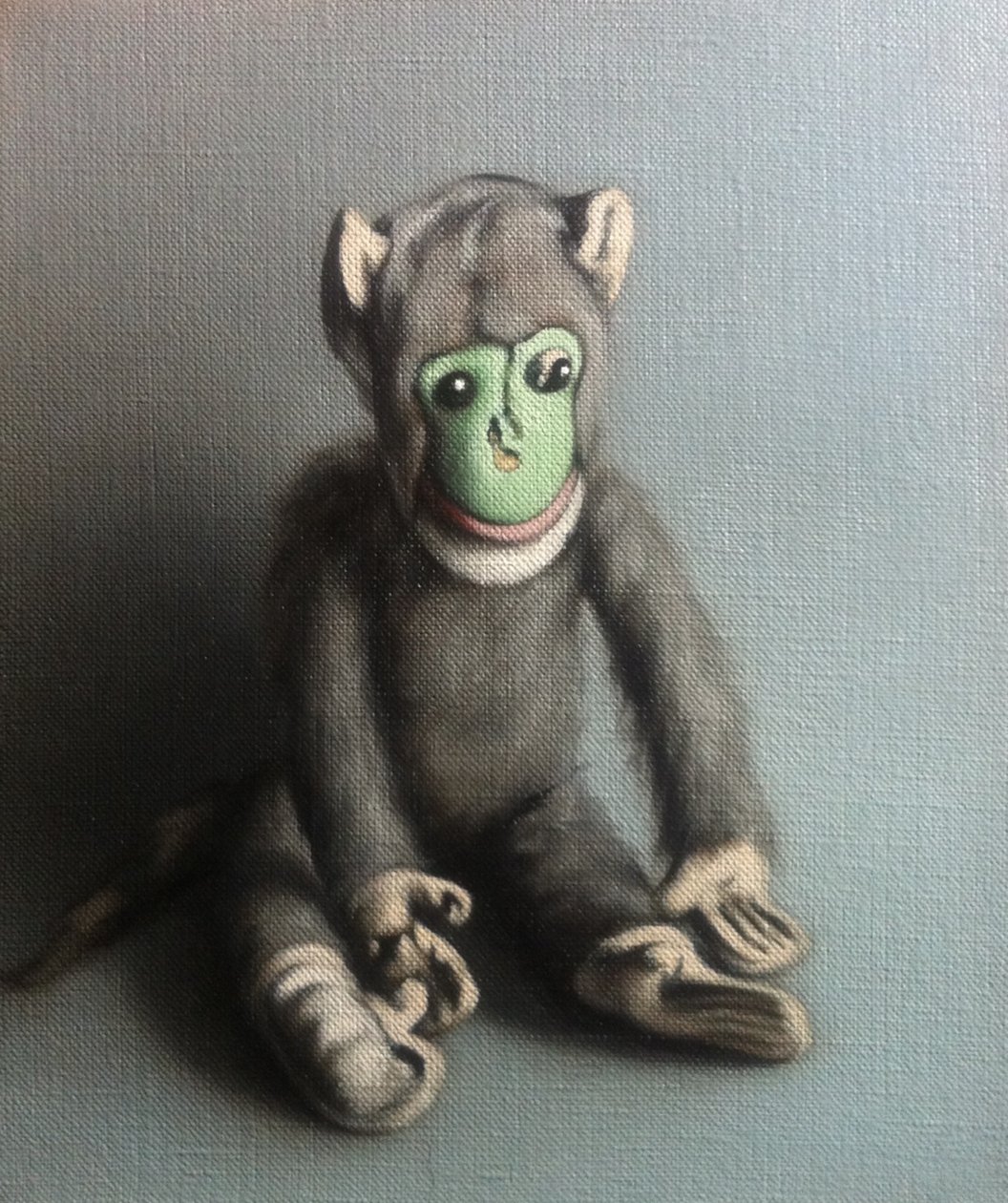 Green Face Monkey, 2006 od Peter Jones