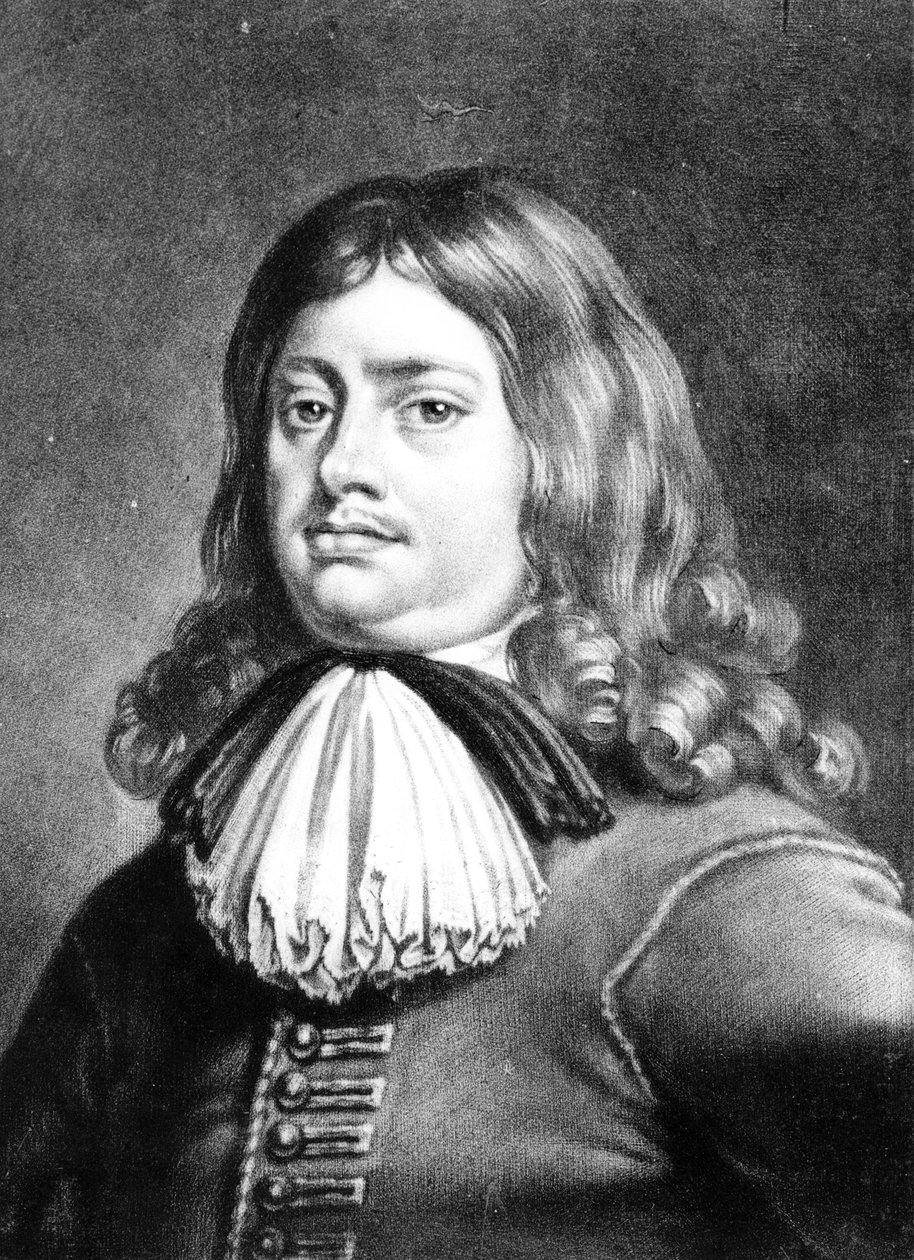 Admirál Earl Penn (1644-1718) ilustrace z 