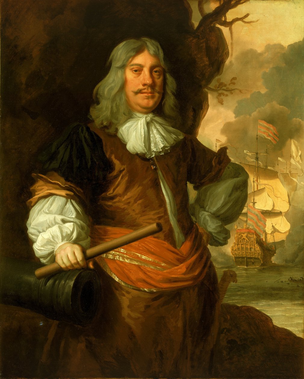 Cornelis van Tromp (1629-1691), asi 1675 (olej na plátně) od Peter Lely
