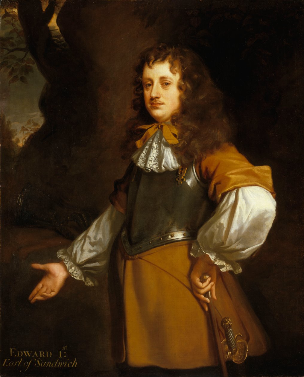 Edward Montagu od Peter Lely